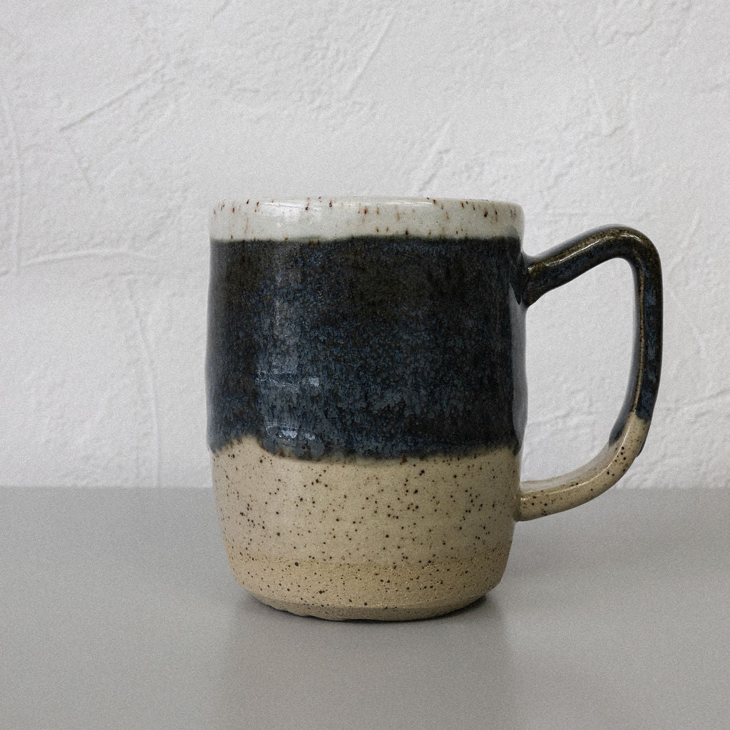 Blue Speckled Mug - Large