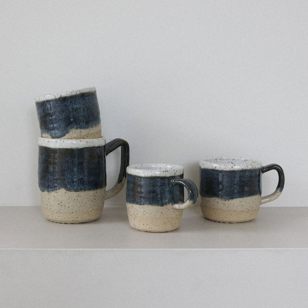 Blue Speckled Mug