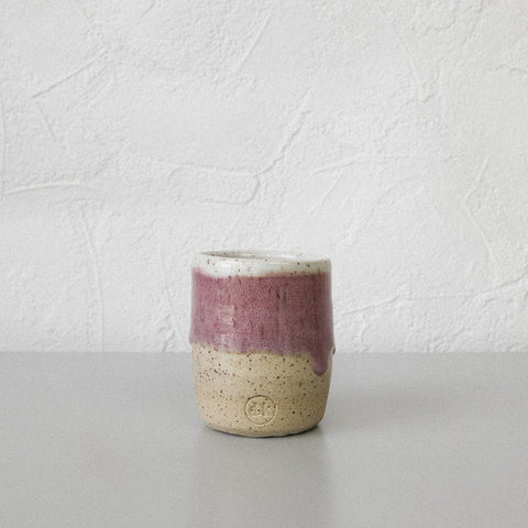 Pink Speckled Cup - Espresso