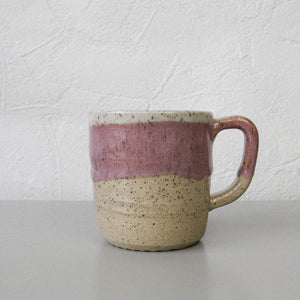 Pink Speckled Mug